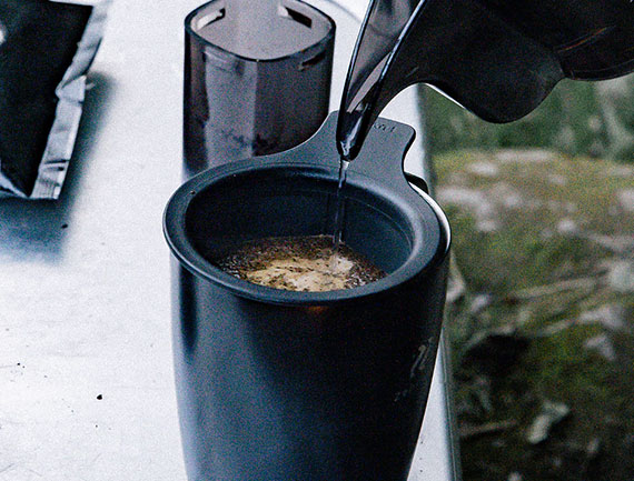 Zebrang（ゼブラン）真空二重マグコーヒーメーカー・ブラックメッシュフィルター